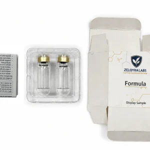 Double Vial Carton with Clear Tray — Plan the complete set of components