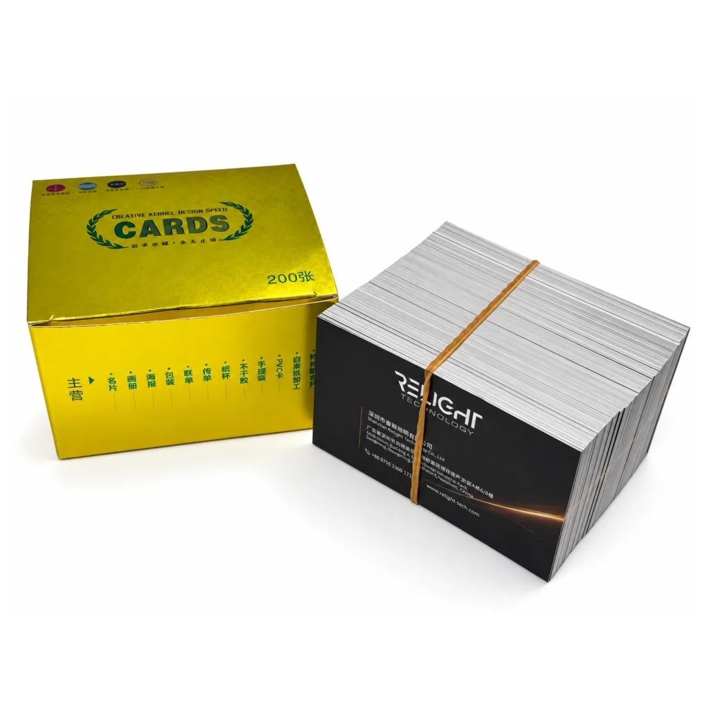 Gold Window Business Card Box — additional view 7
