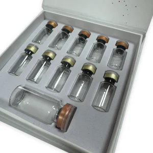 Multi-Vial Presentation Box with Fitted Insert — An organised multi-vial presentation