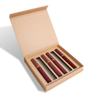 Peach Lip Gloss Gift Box with Fitted Insert — additional view 7