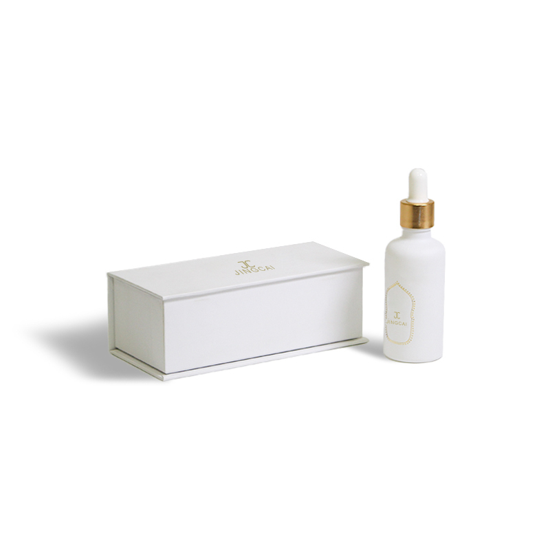 White & Gold Dropper Bottle Gift Box — additional view 5