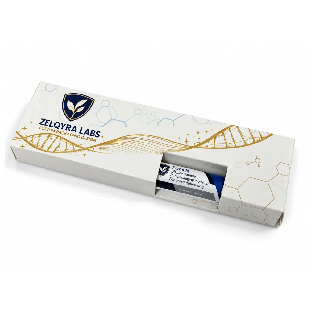 Window Pen Carton with Paper Insert — main product view