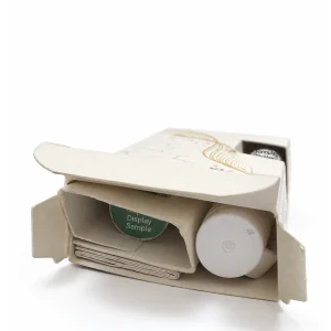 Window Pen Carton with Paper Insert — A closer look at the paper support