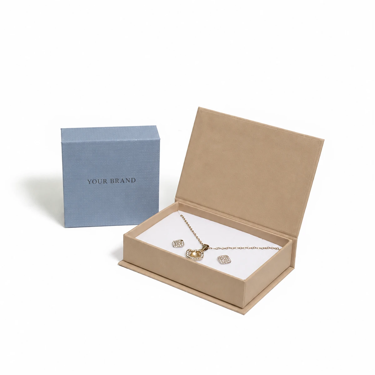 Two-Tone Jewelry Presentation Boxes — main view
